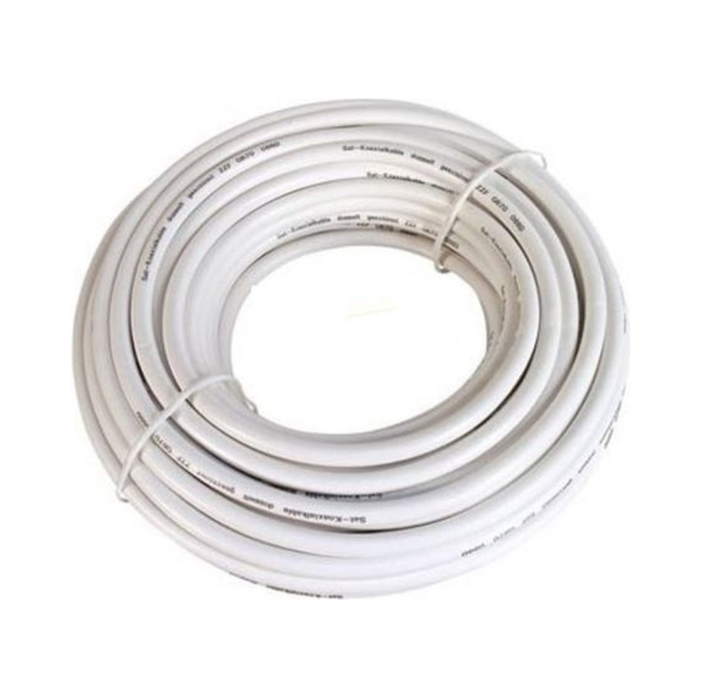 CAVO BIPOLARE H03VVH2-F SEZIONE 2x0.75mm BIANCO MATASSA 5m